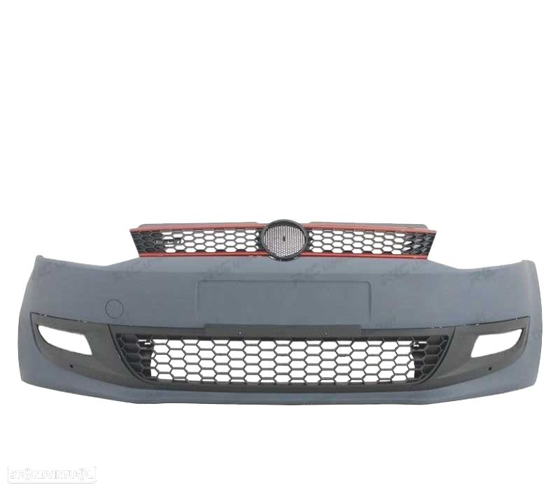 PÁRA-CHOQUES FRONTAL PARA VOLKSWAGEN VW POLO 6R 09-14 LOOK GTI - 3