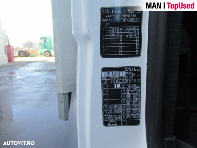 MAN TGL 8.190 4x2 BL CH - 14