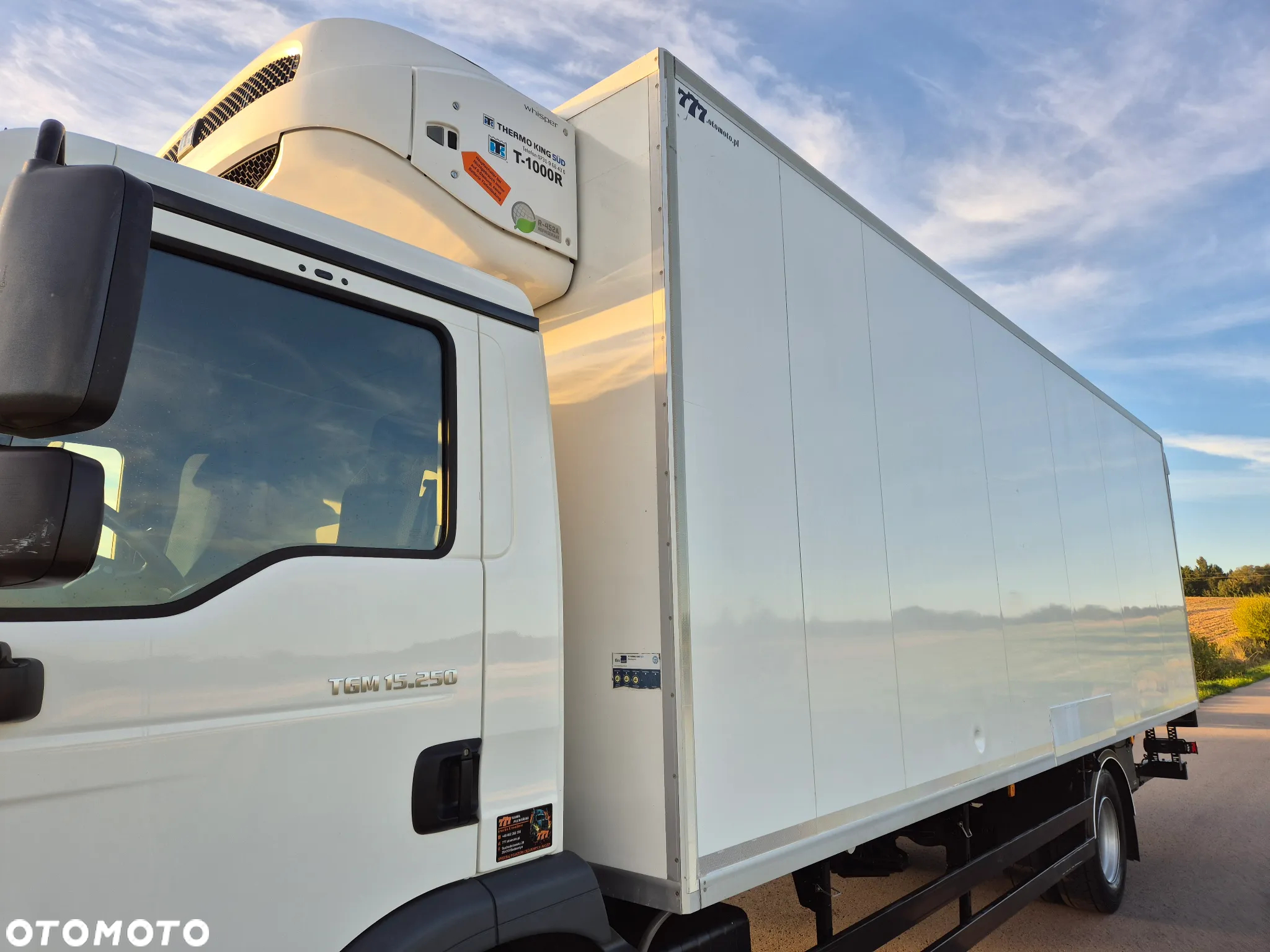MAN TGM 15.250 7.5m winda AUTOMAT KLIMA z Niemiec EURO 6 / CHŁODNIA T-1000R THERMOKING - 12