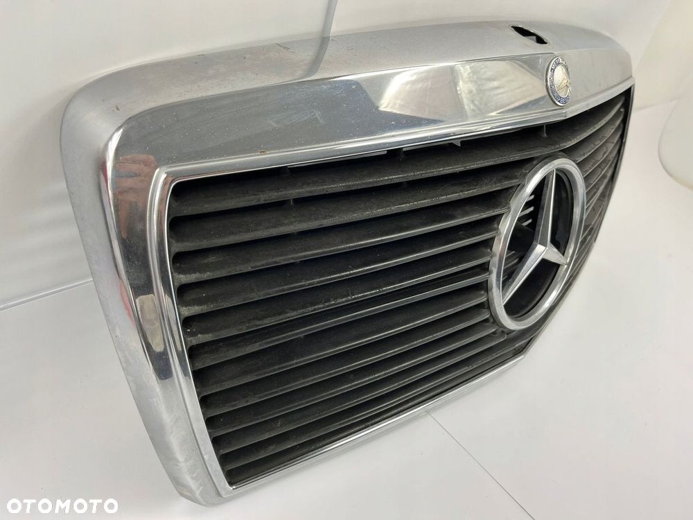 GRILL ATRAPA CHŁODNICY DUŻY ZNACZEK DUŻE LOGO MERCEDES W126 SE SEL - 6