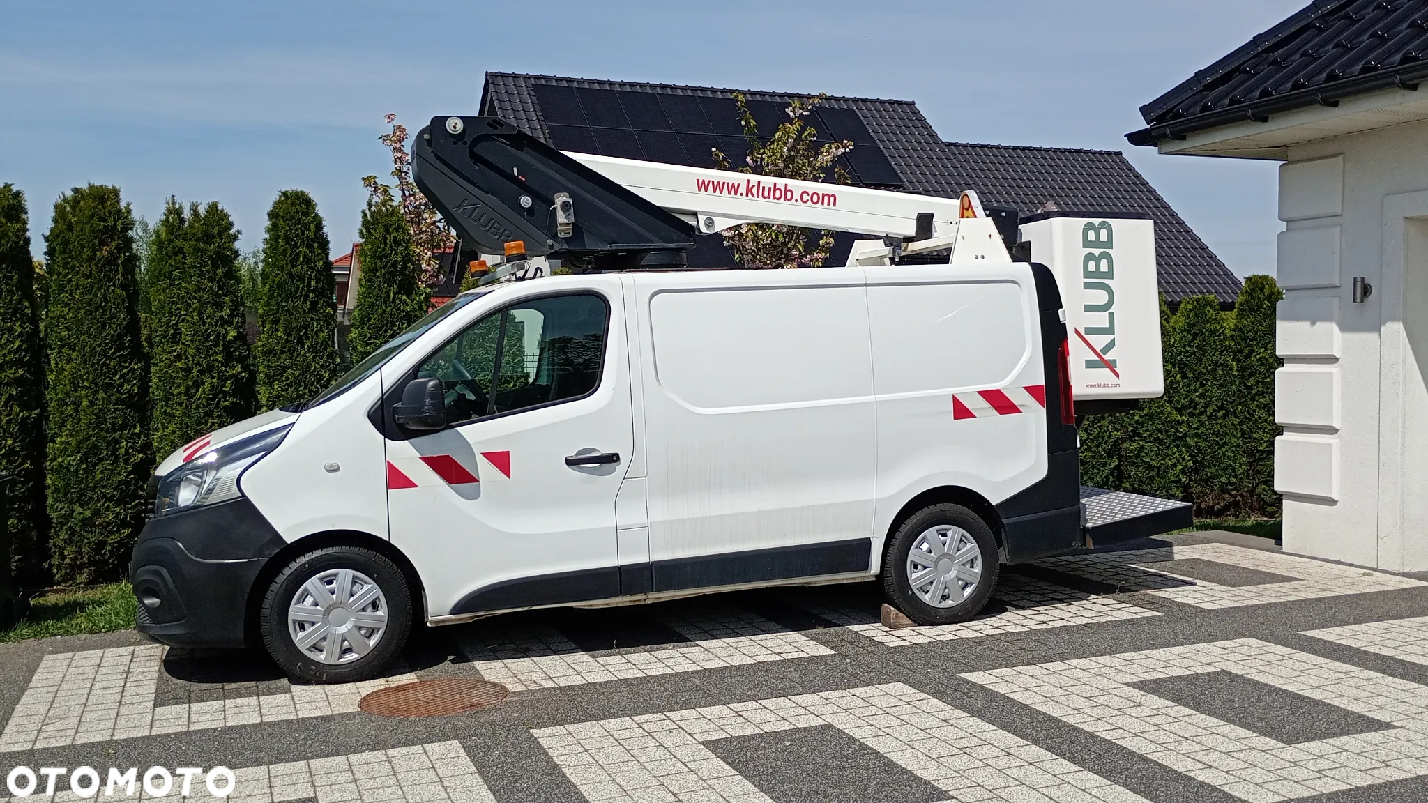 Renault Trafic Sprzedam Zamienię Renault Traffic Podnośnik Koszowy Klubb K21 Zwyżka Zamiana na inny sprzęt chętnie budowlany lub cieżarowy - 2