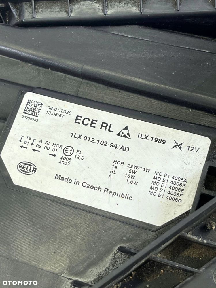 reflektor przód strona prawa bmw 3 f30 f35 f31 1lx01210294 - 12