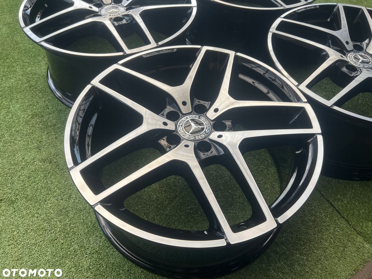 KOMPLET FELG FELGI ALU MERCEDES 253 GLC VITO V KLASA 19 AMG ORYGINALNE - 1