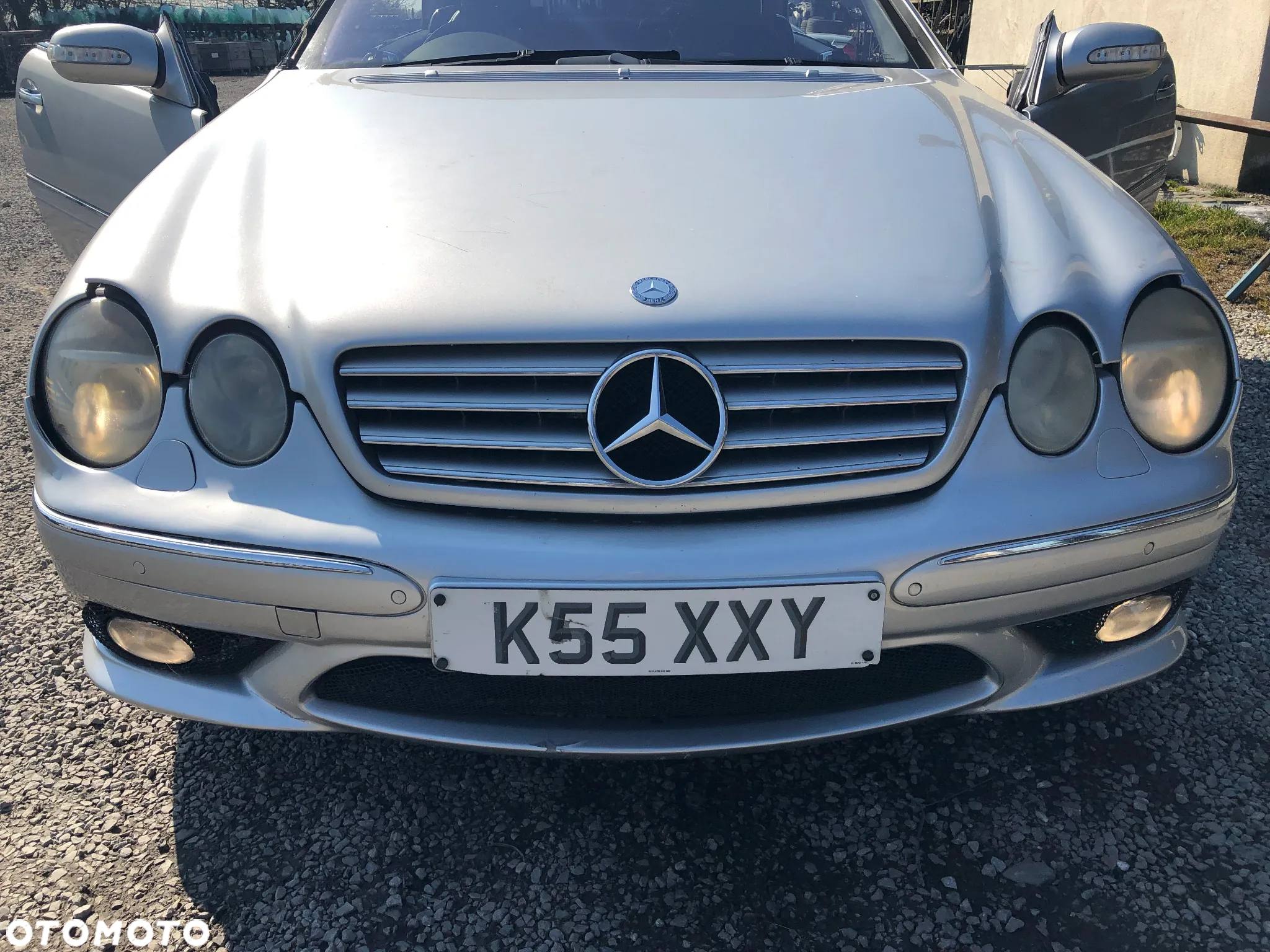 Maska Zderzak Reflektory Błotniki Wzmocnienie Belka Pas Przedni Lampy Mercedes CL500 CL600 W215 C215 Przyszowice - 4