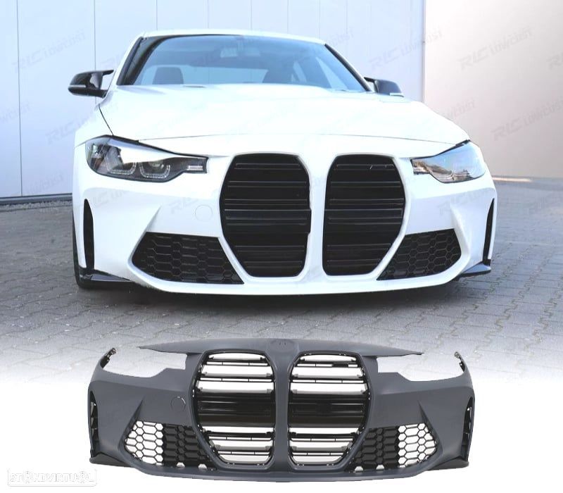 PÁRA-CHOQUES FRONTAL BMW F30 F31 11-19 LOOK M3 G80 - 1