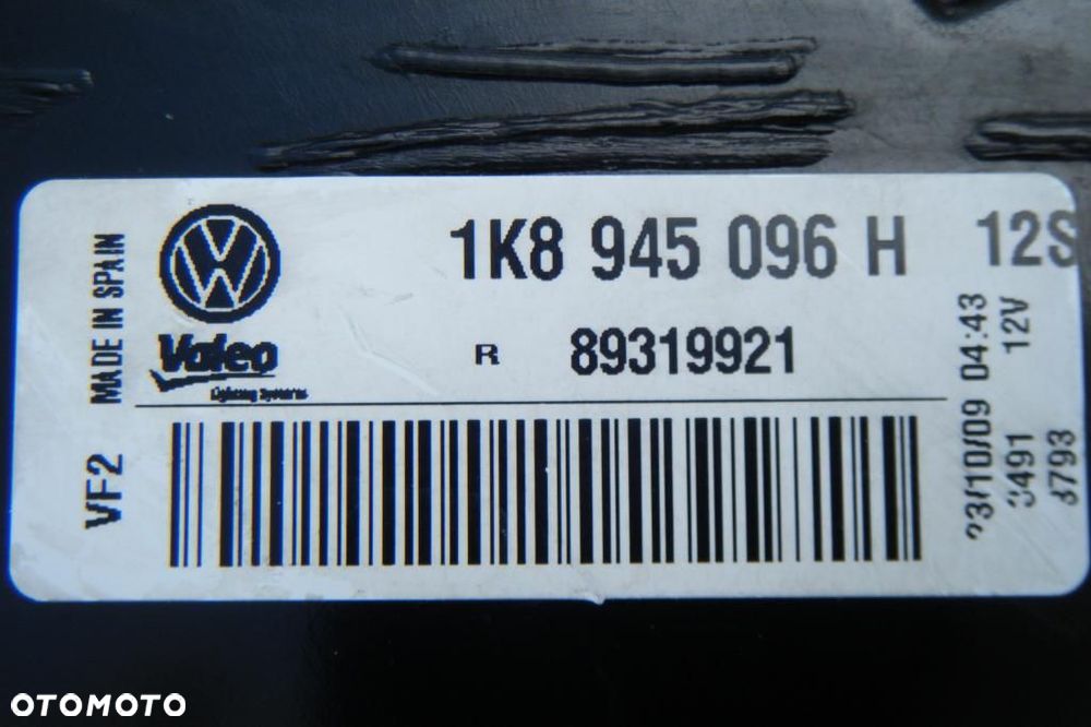 LAMPA PRAWA TYŁ TYLNA VW SCIROCCO III 1K8 2008- - 5