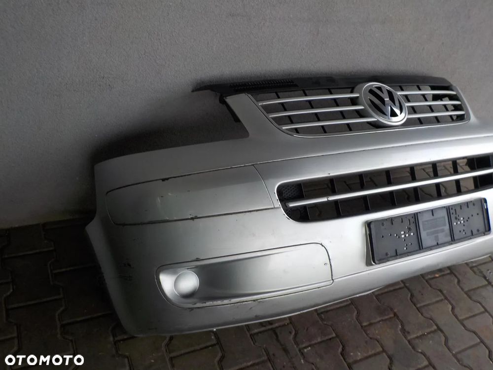 VW T5 03- MULTIVAN CARAVELLE ZDERZAK PRZÓD PRZEDNI LAKIEROWANY - 2