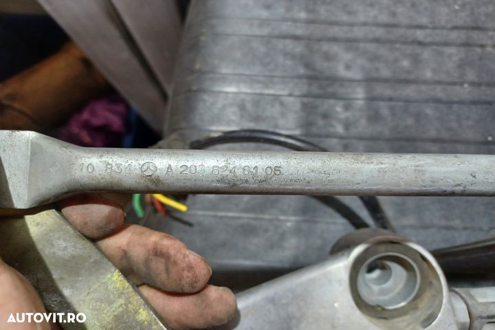 Ansamblu stergatoare parbriz volan pe stanga A2038200142 A2038200142 - 8