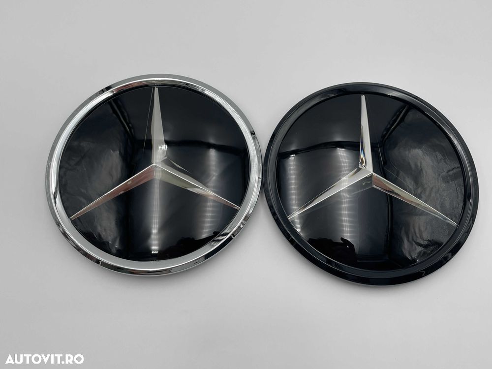 Emblema Compatibila Mercedes grila centrala W213 - 4