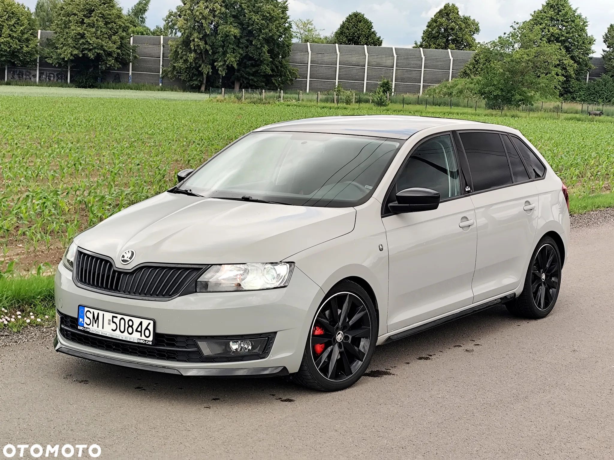 Skoda RAPID Spaceback 1.6 TDI Monte Carlo Green tec - 1