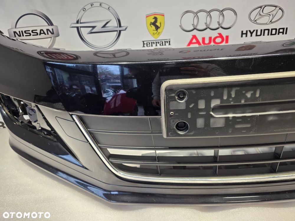 VW TIGUAN 5N0 I LIFT R-LINE 10- ZDERZAK PRZEDNI PRZÓD + KRATKA ŚRODKOWA + LEWA KRATKA BOCZNA + SPOJER + PODKŁADKA POD TABLICE , NR 5N0807221AP , 5N0805903T , NR AUKCJI NZ1560 - 9