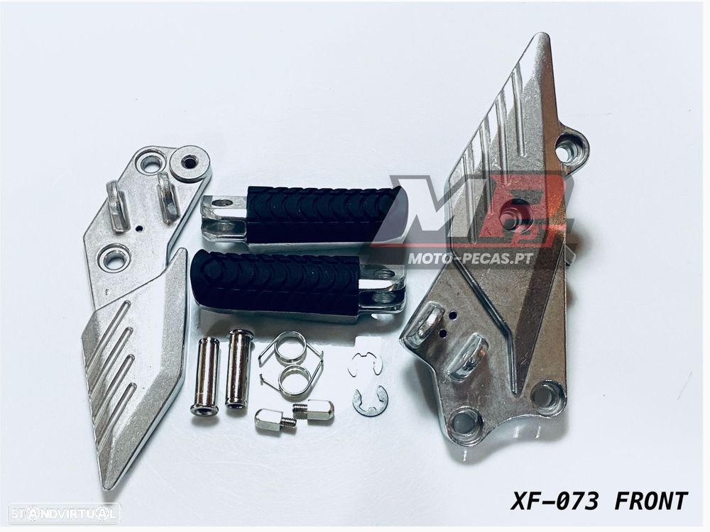pousa pes completos dianteiros kawasaki zg 1400 08-18 - 1