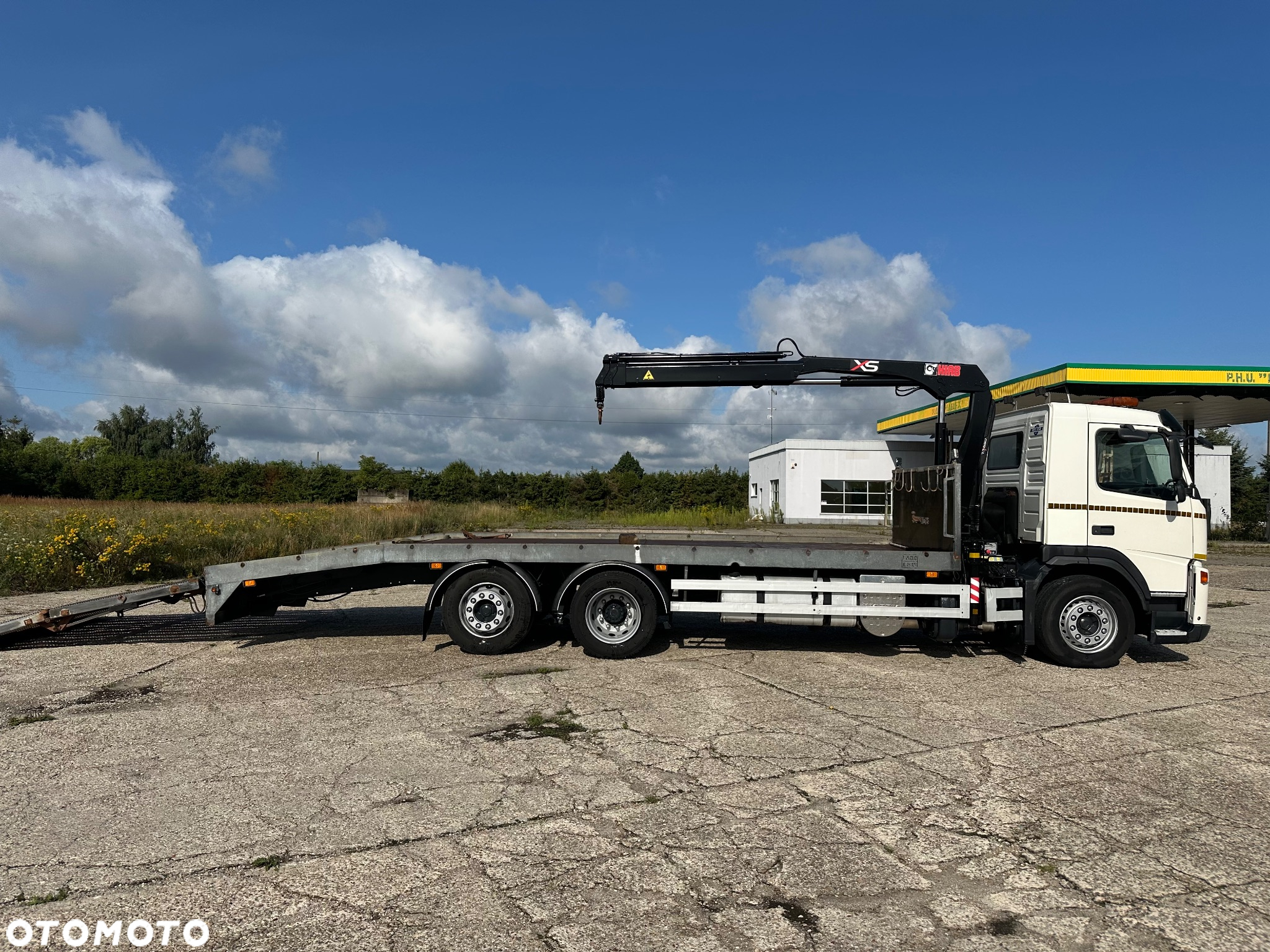 Volvo FM 340  HDS HIAB 099  LAWETA 8m. rampa hydrauliczna - 7