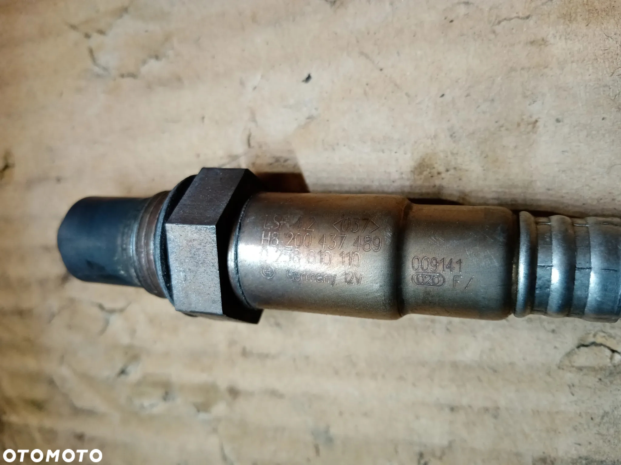 Sonda lambda czujnik Renault Clio III 1.2 TCE 0258010110 H8200437489 - 5