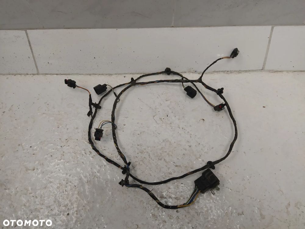 JAGUAR XJ X351 ELEMENTY ZDERZAKA PRZÓD KRATKA ŚRODKOWA LEWA PRAWA WIĄZKA KABEL PDC 4XPDC CZUJNIKI PARKOWANIA SPRYSKIWACZE ABSORBER CZUJNIK UDERZENIOWY ORYGINAŁ - 10