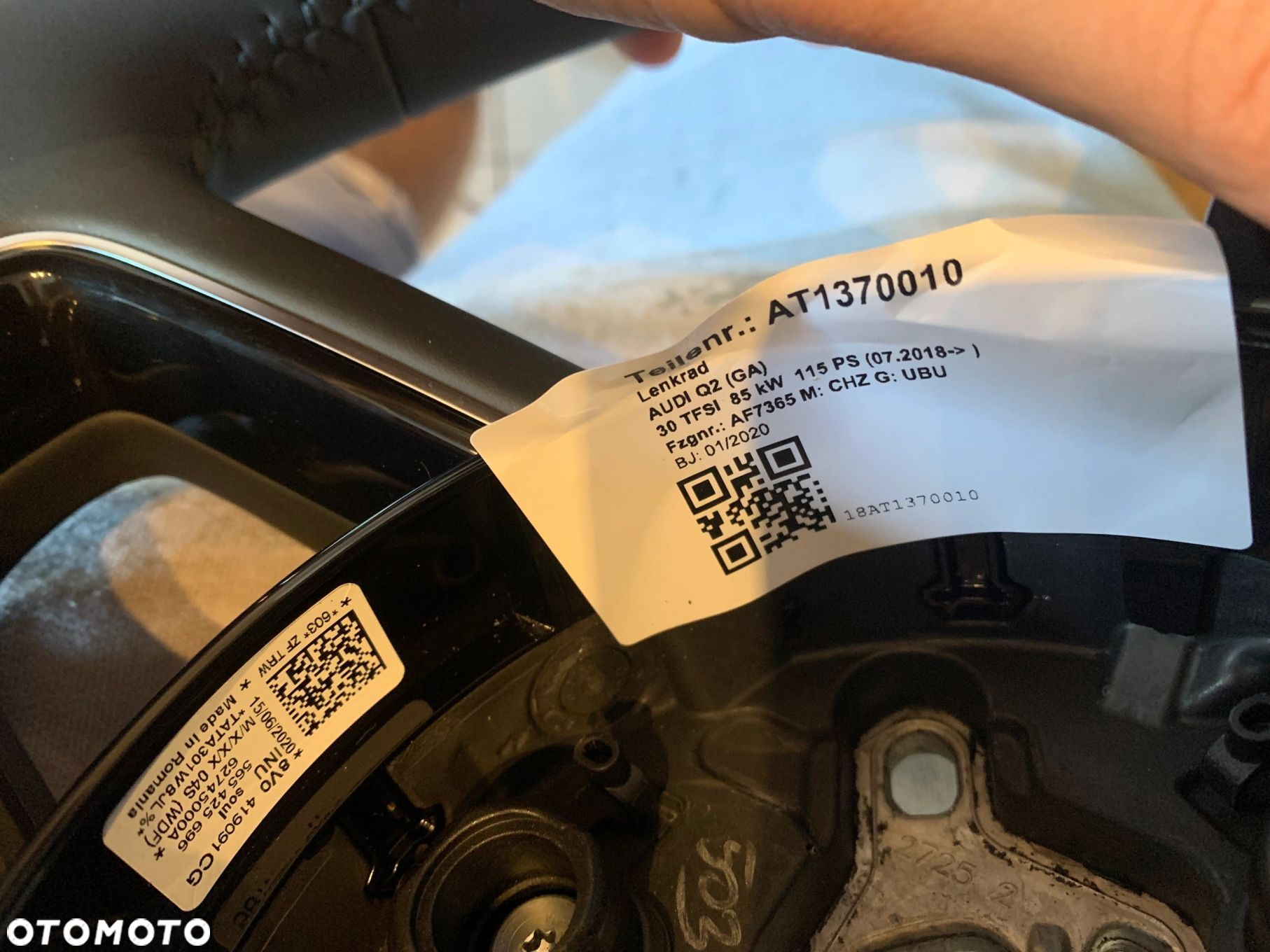 AUDI Q2 81A KIEROWNICA SKÓRA MULTIFUNKCJA JAK NOWA - 8