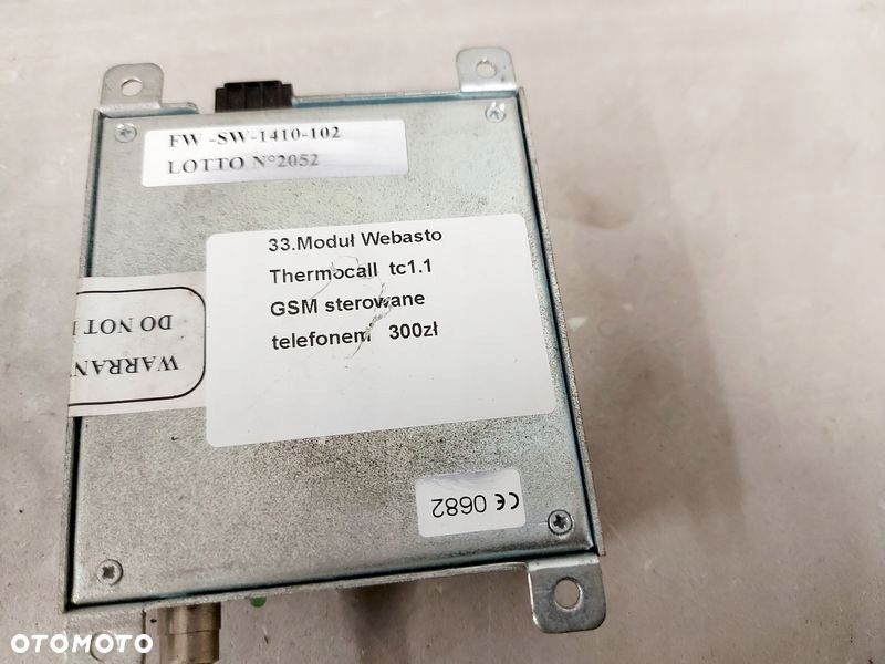 moduł webasto thermocall tc1.1 gsm sterowane telef - 2