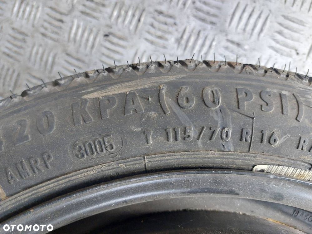ORGANIZER WKŁAD BAGAŻNIKA LEWAREK + DOJAZDÓWKA 5x110 115/70R16 SAAB 9-5 I - 3