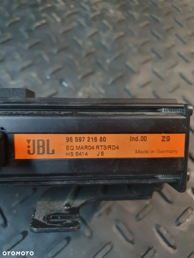 PEUGEOT 607 LIFT 04-10 WZMACNIACZ JBL 9659721680 - 3