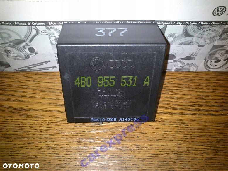 VW AUDI SKODA SEAT PRZEKAŹNIK WYCIERACZEK 377 4B0955531A,  4B0955531  4B0 955 531 A - 1