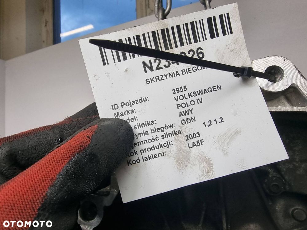 SKRZYNIA BIEGÓW VOLKSWAGEN POLO IV 1.2 GDN - 3