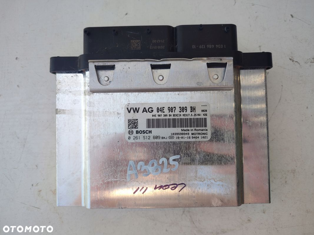 Sterownik komputer silnika SEAT LEON III LIFT 1.4 TSI 04E907309BH - 1