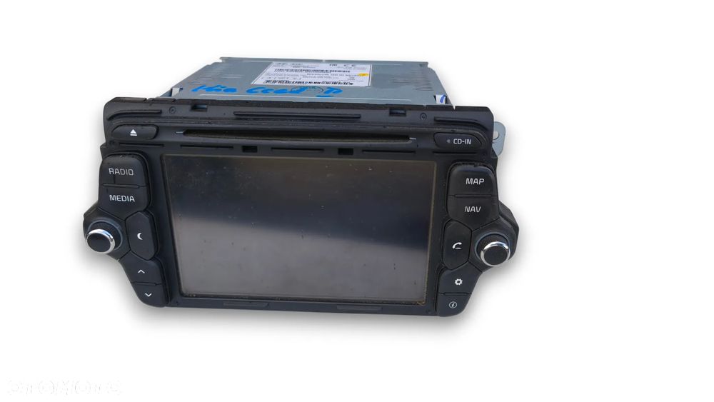 KIA CEED II 14r RADIO NAWIGACJA NAVI 96560A2110WK - 1