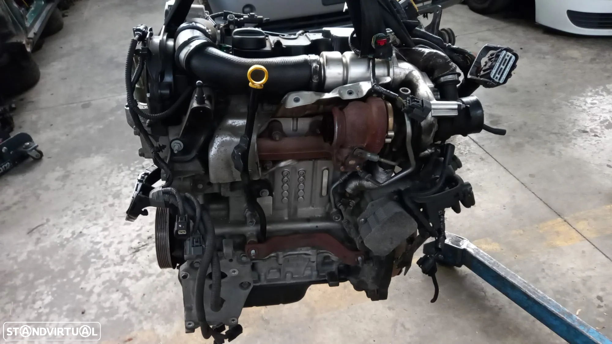 Motor KVJA Ford Fiesta VI 1.4 tdci com injeção - 3