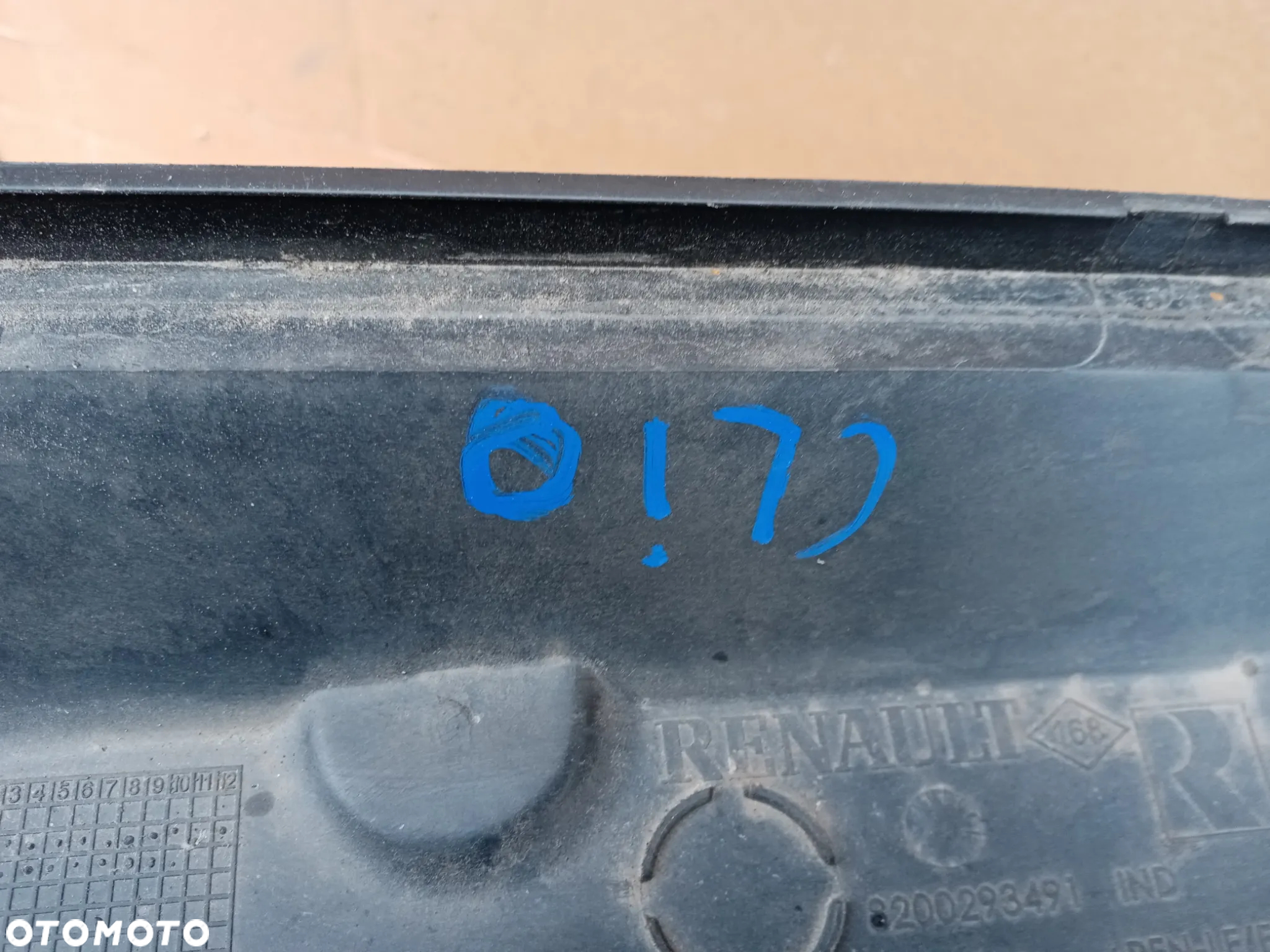 Podszybie osłona podszybia Renault Clio III 8200293491 - 8