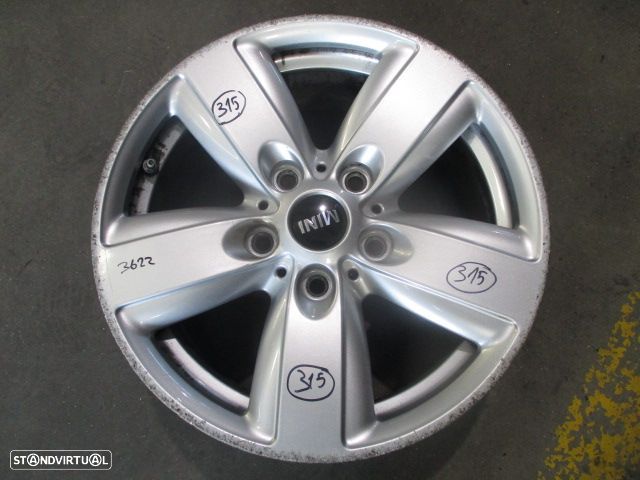 Jante Solta Jant315 MINI COUNTRYMAN R60 2015 1.6D 90CV 5P BRANCO ET46 6.5X16 5X120 72.3Mm - 1