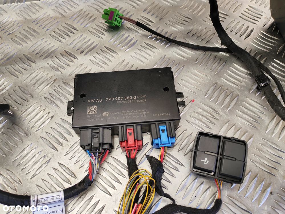 VW TOUAREG 7P 10-18R HAK HOLOWNICZY WESTFALIA KULA BELKA 7P6803881B MODUL STEROWNIK 7P0907383G - 4