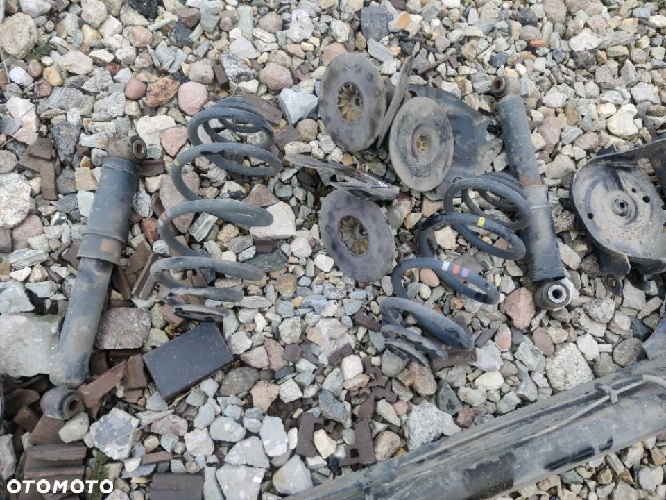 Belka Zawieszenia Tylna Tył oś Mercedes Citan Renault Kangoo 3 Amortyzatory Sprężyny - 4