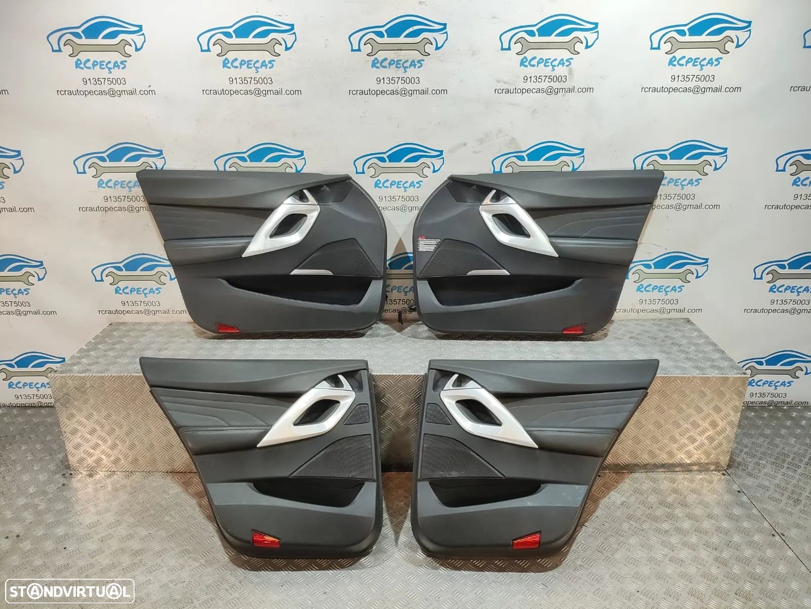 Conjunto quartelas frente traseira esquerda direita Citroen DS5 - 1