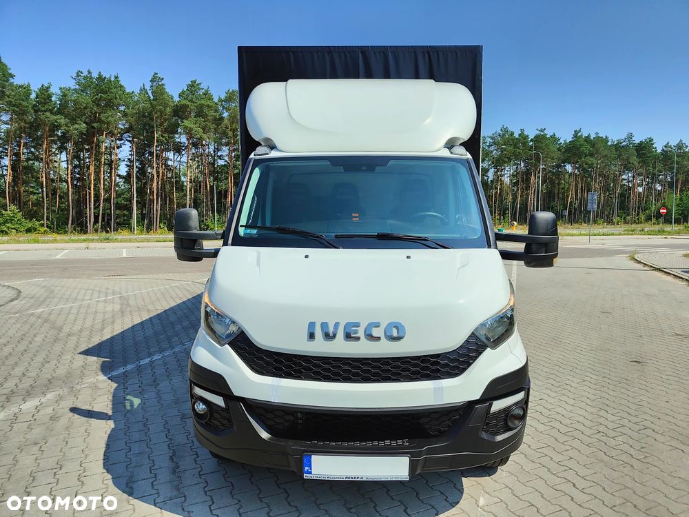 Iveco DAILY 72c17** 3.0d 170KM EURO-6 wersja BEZ AdBLUE** BLIŹNIAK** Skrzynka z Plandeką + PAKA dł.610cm+rozstaw osi 4750cm** POLSKI SALON** DMC do 7.2T kat.C** - 8