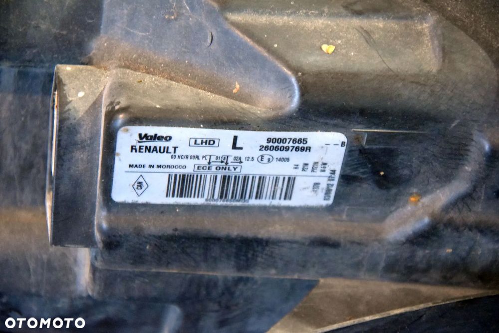 Dacia Lodgy Dokker Lampa przednia lewa lewy przód Oryginał 90007665 260609769R - 8