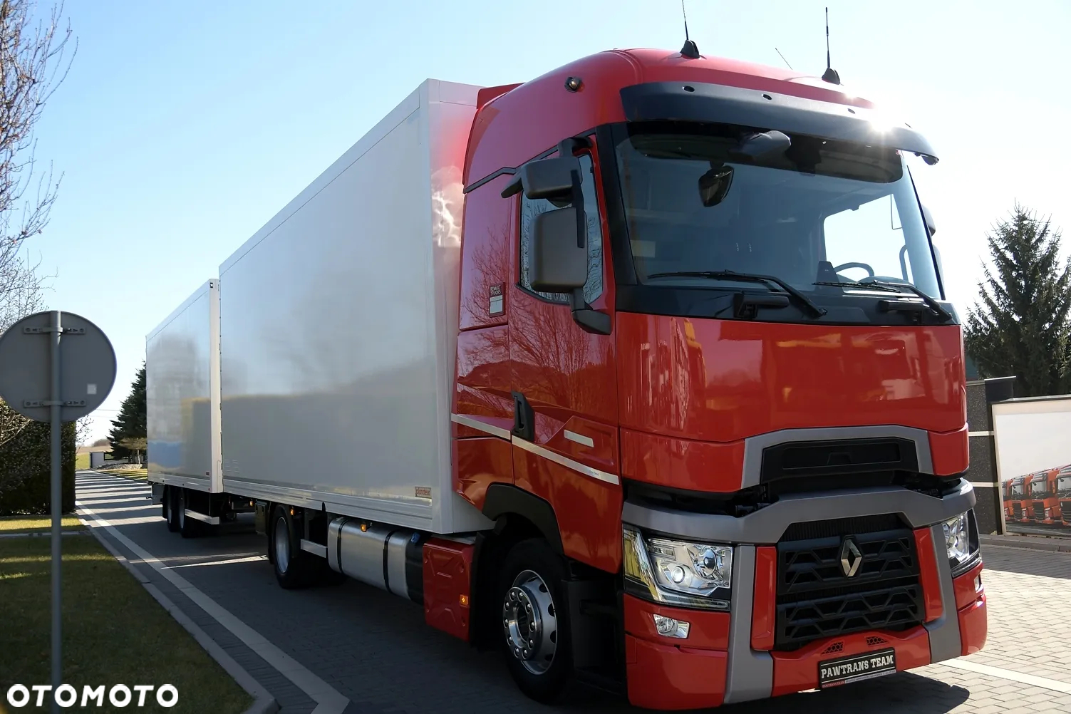 Renault T440 HIGH ///* 2021///* ZESTAW///* TANDEM///* IZOTERMA///* KONTENER///* PLANDEX///* 7.70+7.70///* STAN BARDZO DOBRY - 2