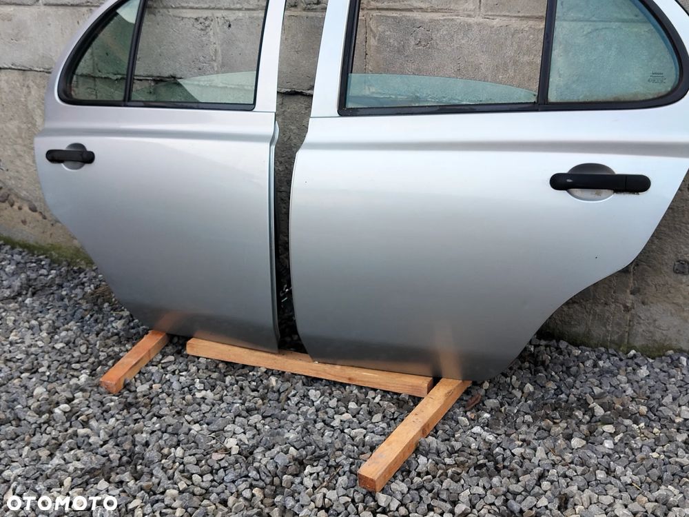 DRZWI TYŁ NISSAN MICRA K12 KY0 LEWE - 6