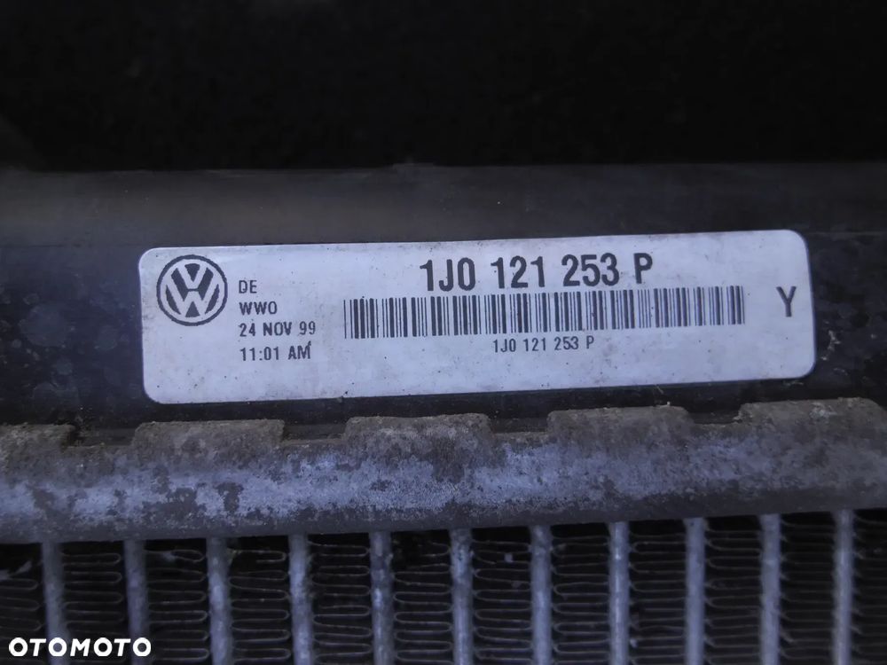 VW AUDI SEAT SKODA 1.9TDI CHŁODNICA WODY KLIMATYZACJI 1J0121253P VW GOLF IV BORA A3 8L LEON I TOLEDO II OCTAVIA I - 3
