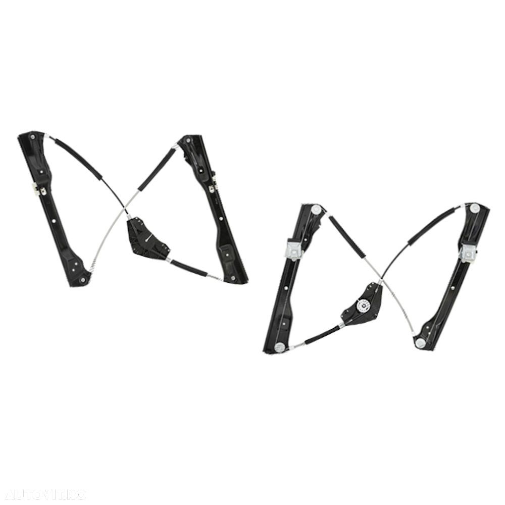 Macara geam Vw Passat (B6, 2005-2010, Fara Panou, fata stanga/dreapta electrica, fara motoras, 3C1837461FL - 1