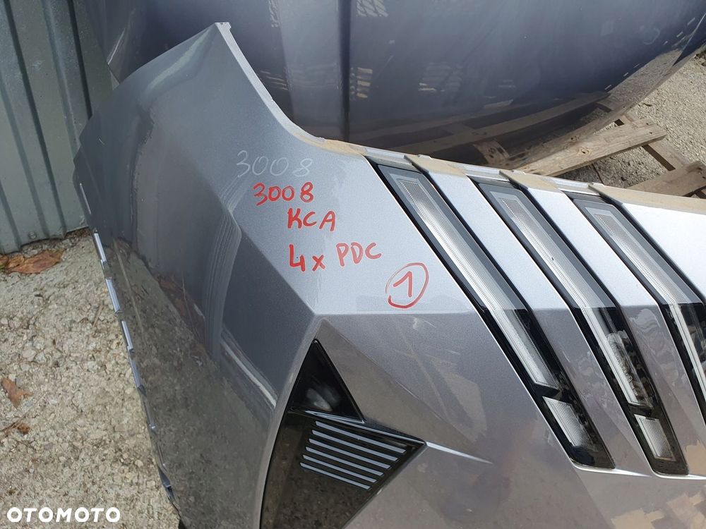 PEUGEOT 3008 III P64 KCA KOMPLETNY PRZÓD ZDERZAK PDC MASKA LAMPY BŁOTNIK - 9
