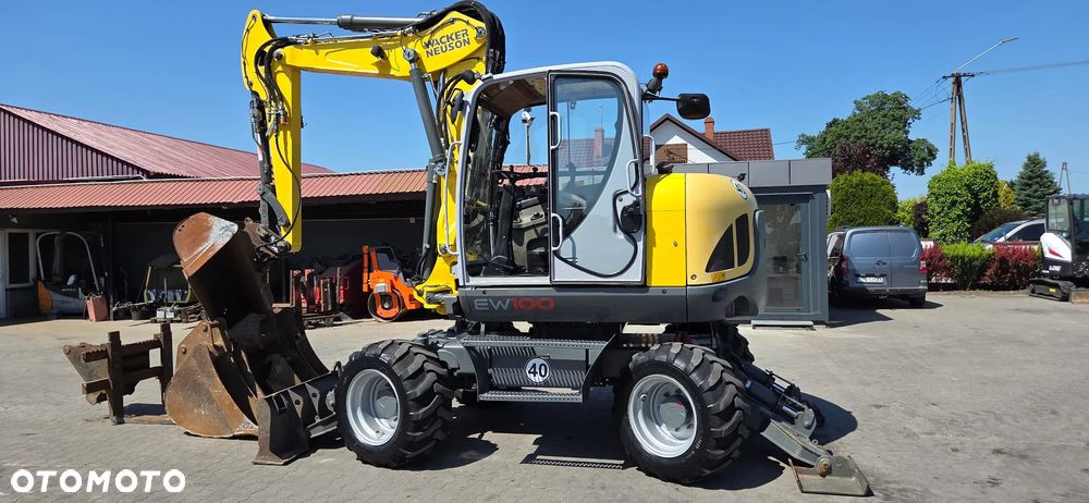 Wacker Neuson <<Wacker Neuson EW100,5łyżek+widły,2014r,szybka skrzynia, centralne smarowanie,sprowadzona!>> - 35