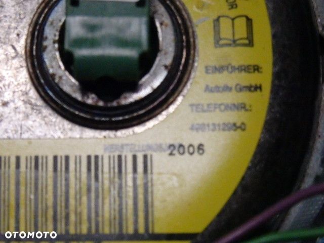 BMW 7  E65 E66 LIFT PODUSZKA AIR BAG KIEROWCY  6043589  RAF-AUTO CZĘŚCI BMW - 4