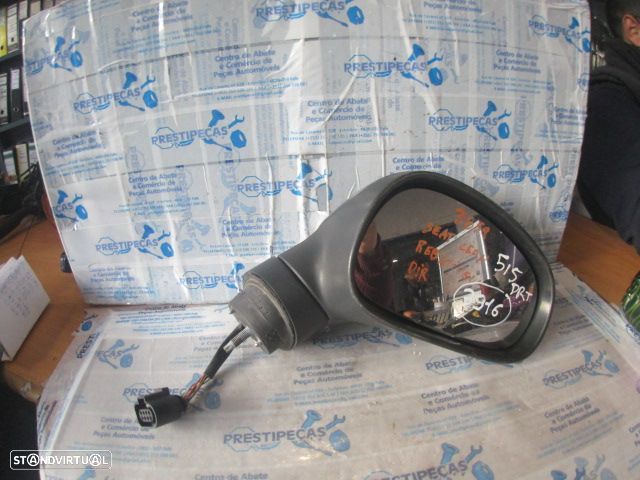 Espelho Esp3916 SEAT LEON 2007 1.4 86CV 5P CINZA DRT REBATIVEL 7 PINOS - 1