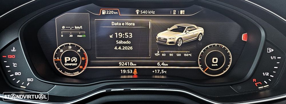 Audi A5 Cabrio 40 TDI S tronic S line - 12