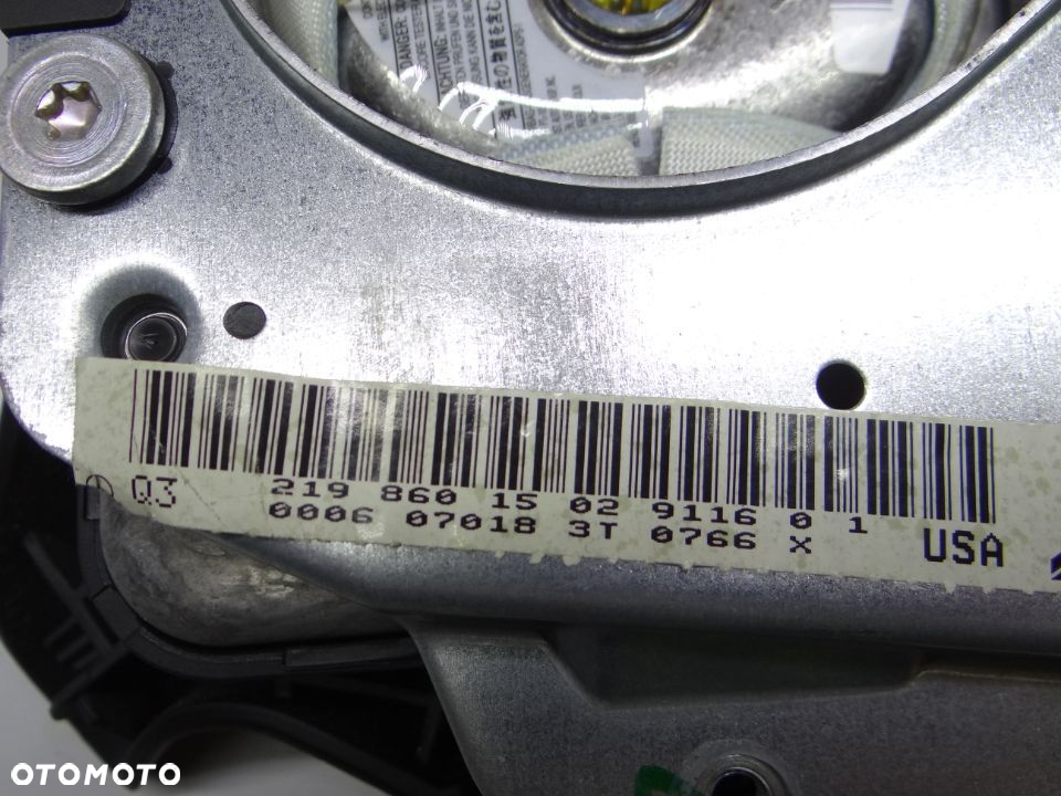 Mercedes E W211 Lift Poduszka kierowcy 2198601502 - 3