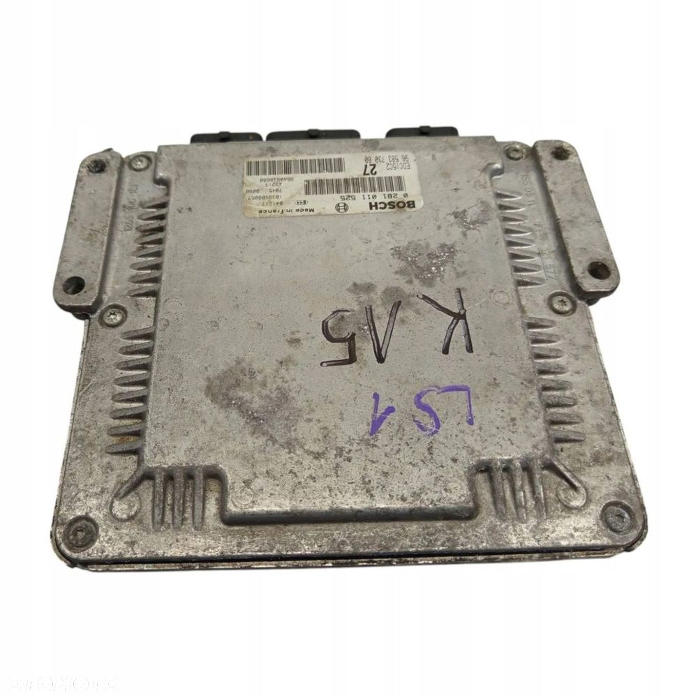 KOMPUTER STEROWNIK SILNIKA PEUGEOT 206 2.0 HDI 9658373080 0281011525 - 3