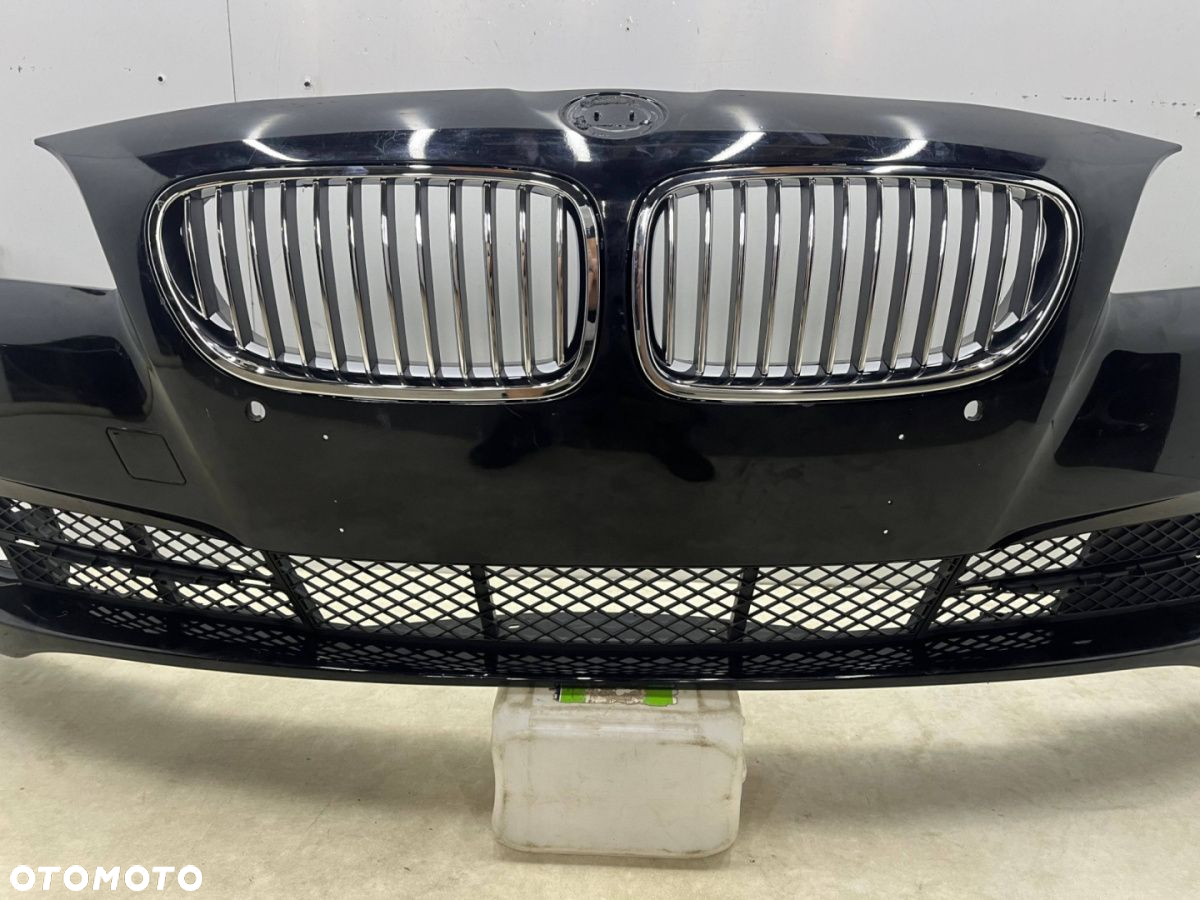 Zderzak przedni BMW 5 F10 F11 10-14r. Przedlift przód 4XPDC spryski 7200712 - 5