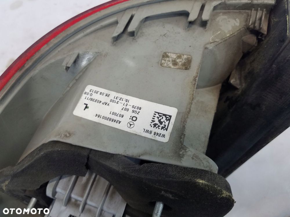 lampa tył mercedes-benz b-klasa w246 - 9