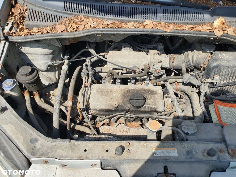 hyundai getz 1.1 silnik skrzynia sanki belka przód tył wahacz zacisk zwrotnica maglownica głowica - 2