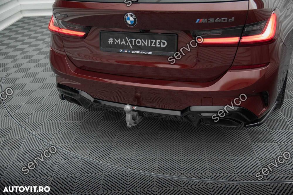 Difuzor bara spate Bmw Seria 3 M340i G20 G21 2018-2022 v23 - Maxton - 5
